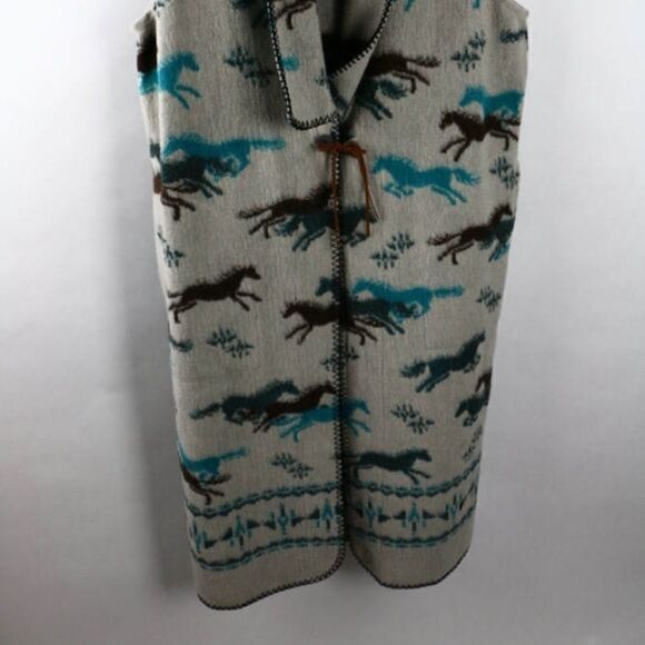 Western Long Vest by Mazmania - Picture 2 of 5